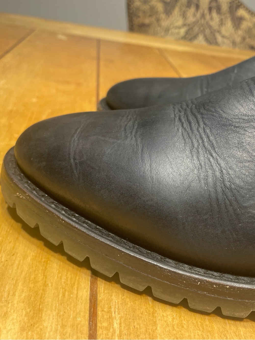 Thursday Boot Co Black Matte Chelsea Legend Boots Size 8.5 Excellent Condition! - Picture 6 of 16